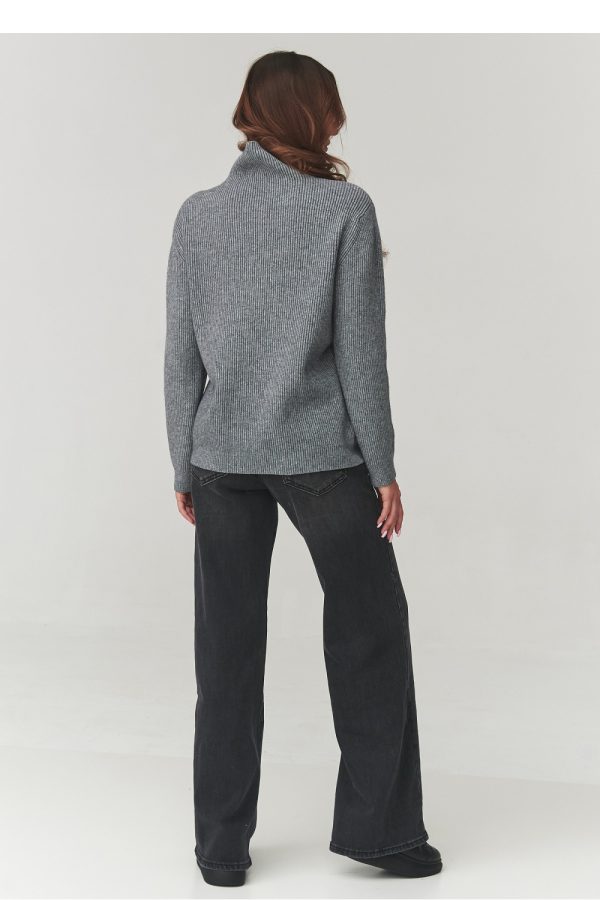 Turtleneck model 220772 Makadamia