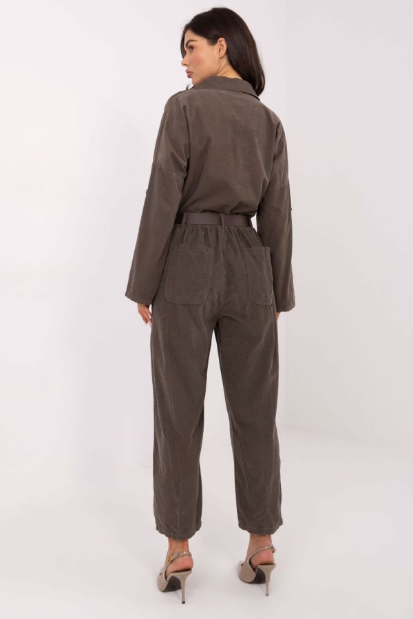 corduroy trousers model 220815 Italy Moda