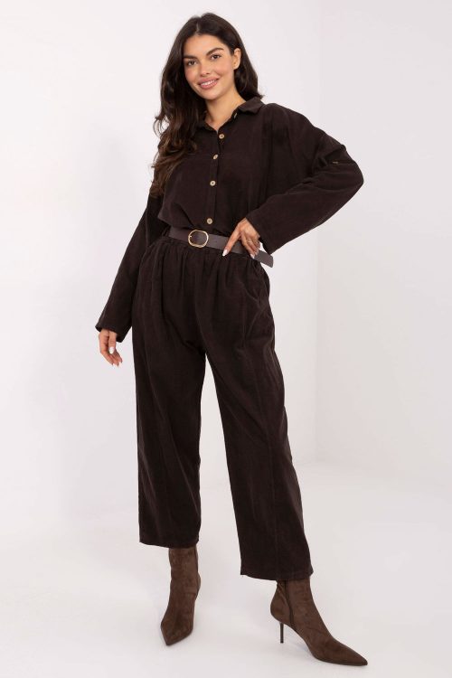 1101948 corduroy trousers model 220816 Italy Moda