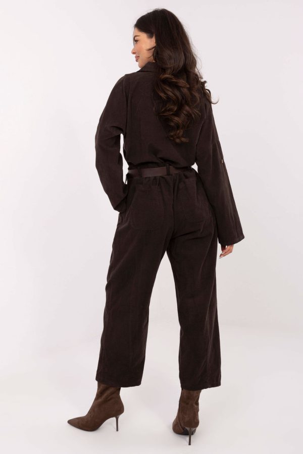 corduroy trousers model 220816 Italy Moda