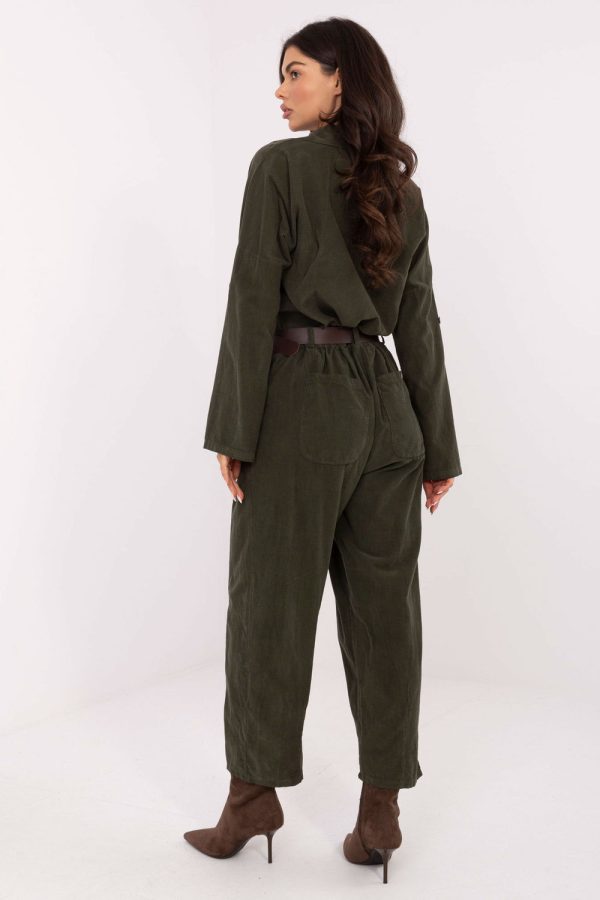 corduroy trousers model 220817 Italy Moda