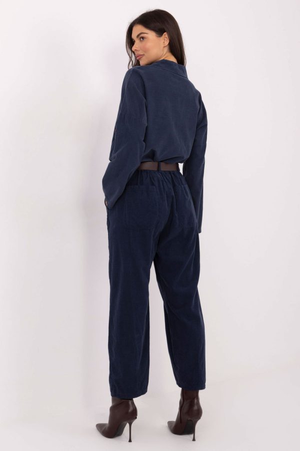 corduroy trousers model 220818 Italy Moda
