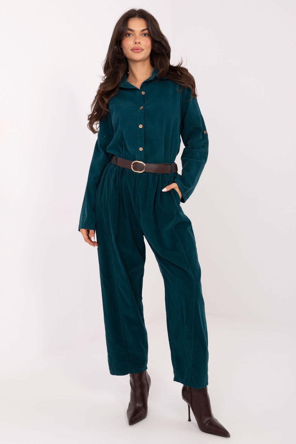 1101957 corduroy trousers model 220819 Italy Moda