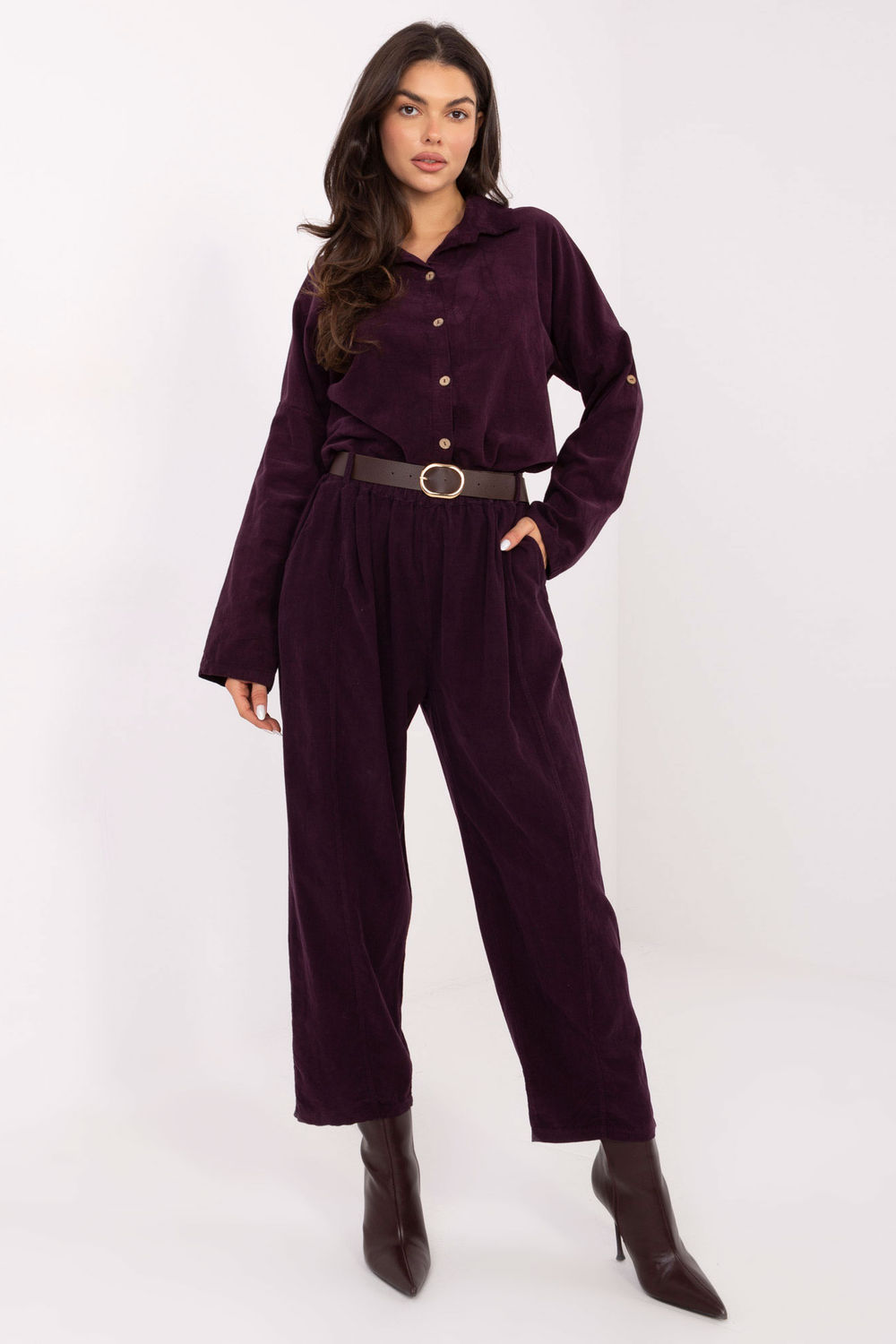 1101960 corduroy trousers model 220820 Italy Moda