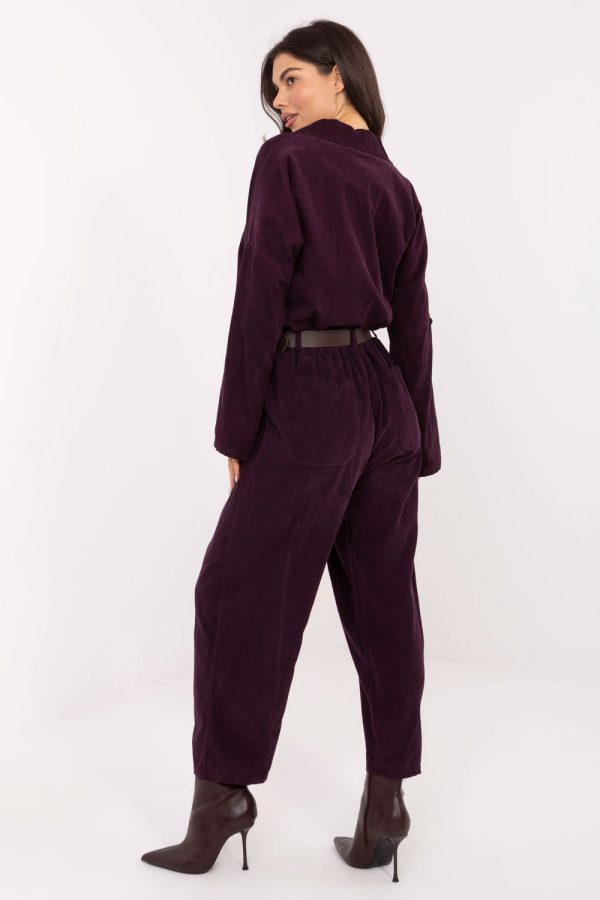 corduroy trousers model 220820 Italy Moda