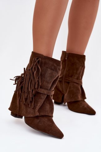 1102962 Heel boots model 221130 Step in style