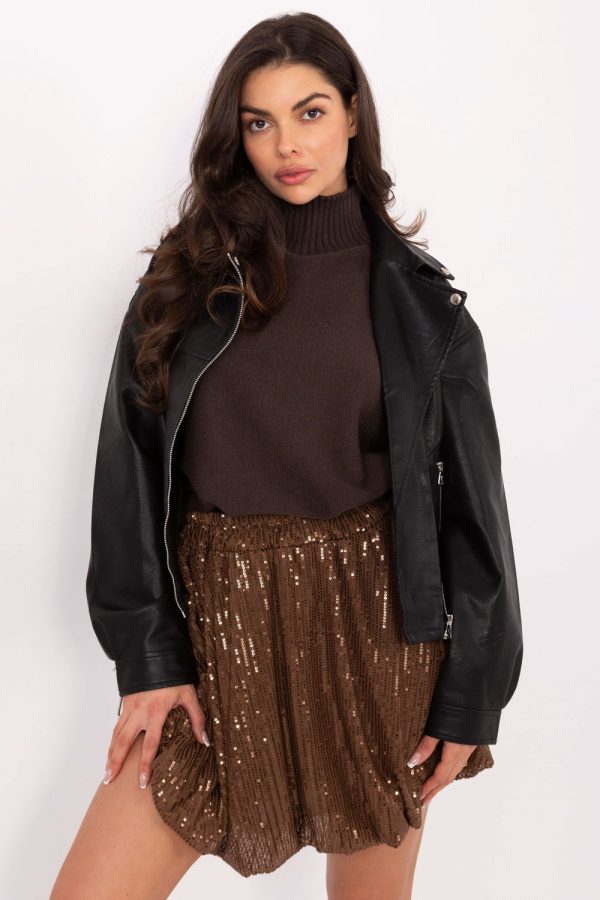 Short skirt model 221349 Italy Moda