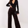 Women trousers model 221570 Italy Moda