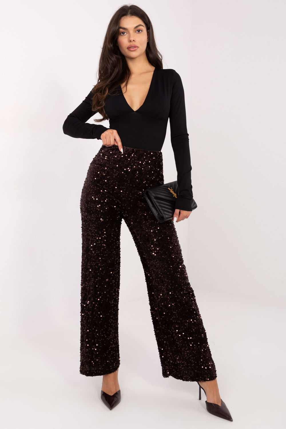 Women trousers model 221570 Italy Moda