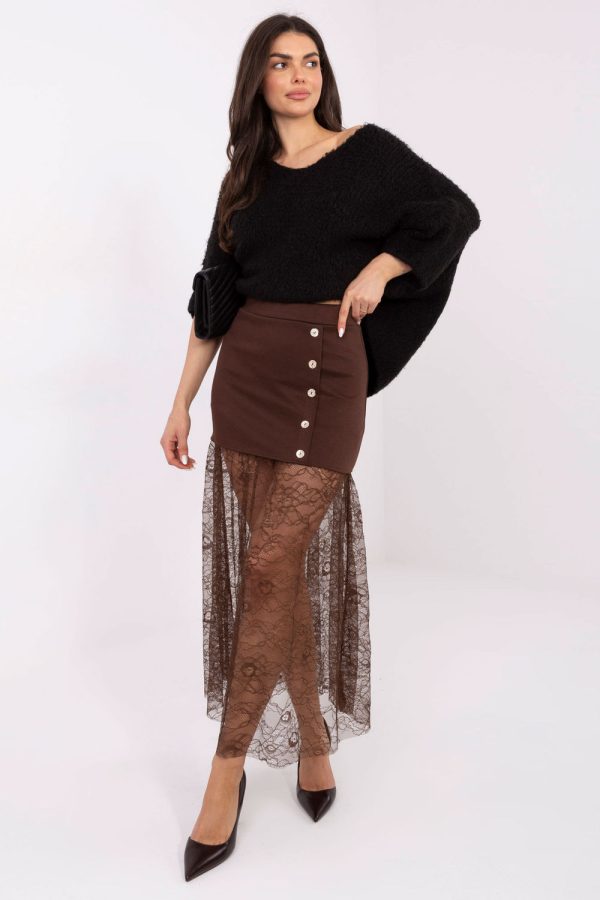 Lace skirt model 221591 Italy Moda