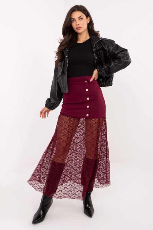 1104485 Lace skirt model 221593 Italy Moda