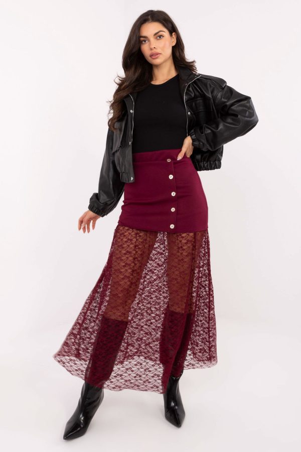 Lace skirt model 221593 Italy Moda