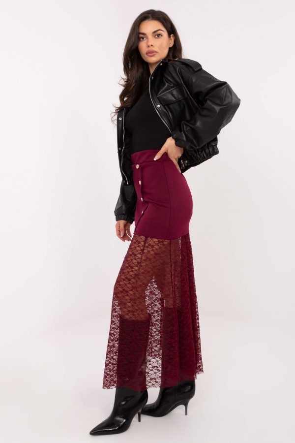 Lace skirt model 221593 Italy Moda