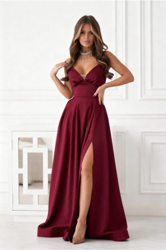 1104516 Long dress model 221608 Bicotone