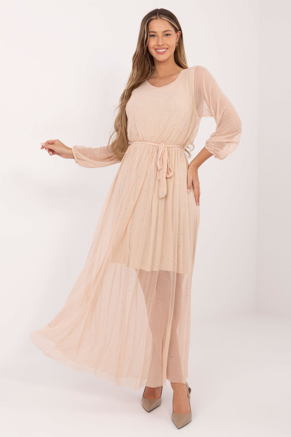 1105728 Long dress model 221983 Italy Moda