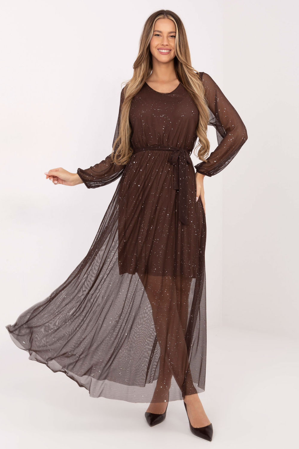 1105736 Long dress model 221986 Italy Moda