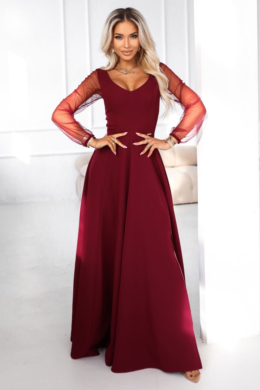 1106254 Long dress model 222146 Numoco