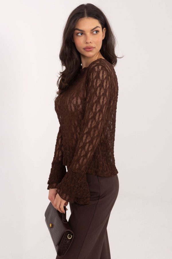 Lace blouse model 222447 Italy Moda