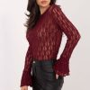 1107238 Lace blouse model 222449 Italy Moda