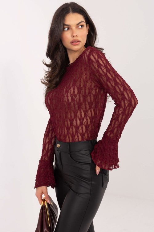 1107238 Lace blouse model 222449 Italy Moda