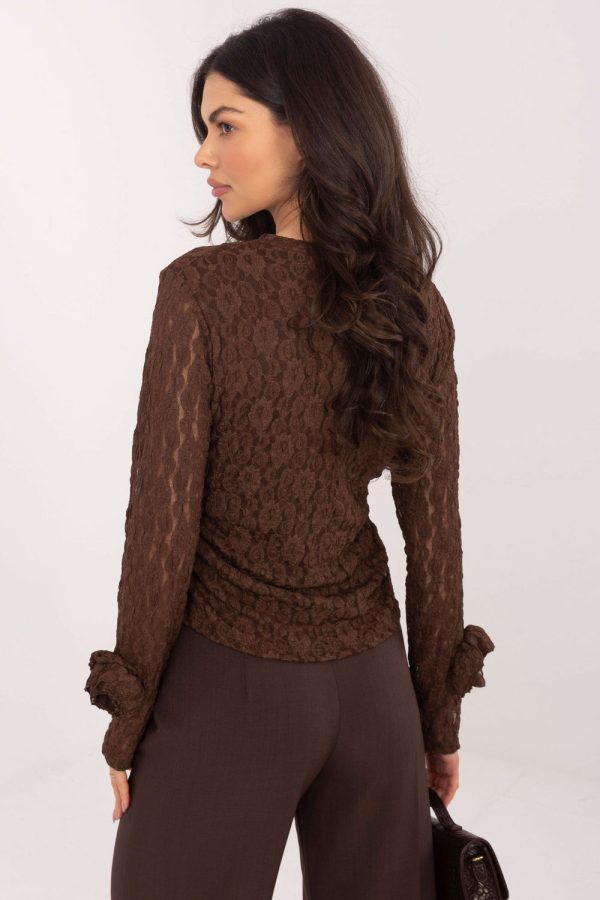 Lace blouse model 222451 Italy Moda