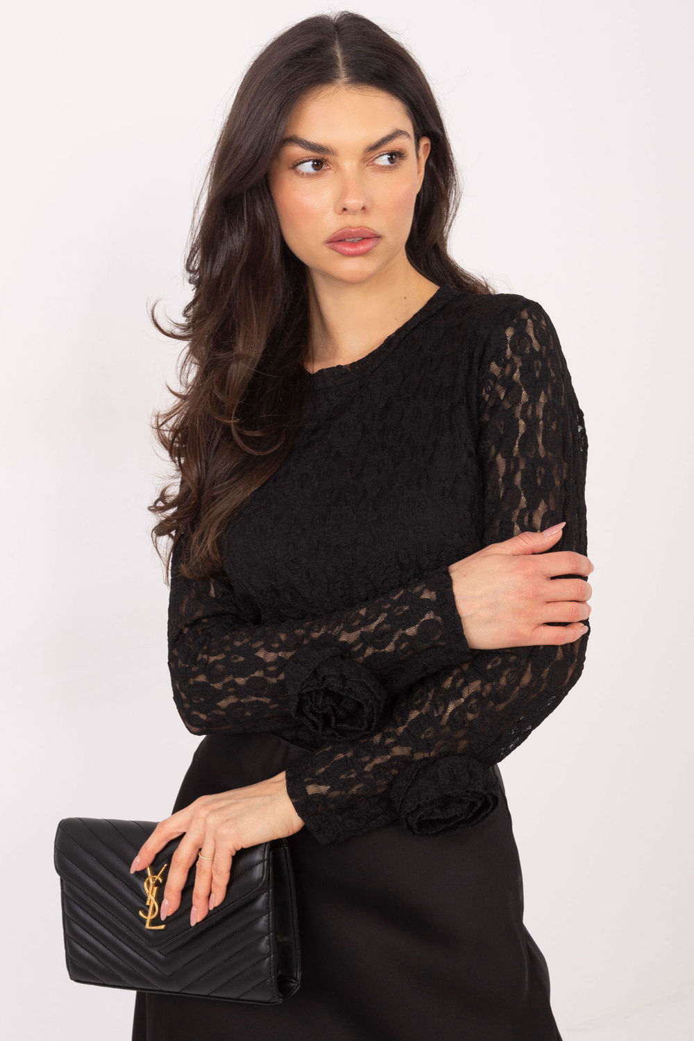 1107248 Lace blouse model 222452 Italy Moda