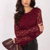 1107257 Lace blouse model 222455 Italy Moda
