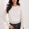 Lace blouse model 222456 Italy Moda