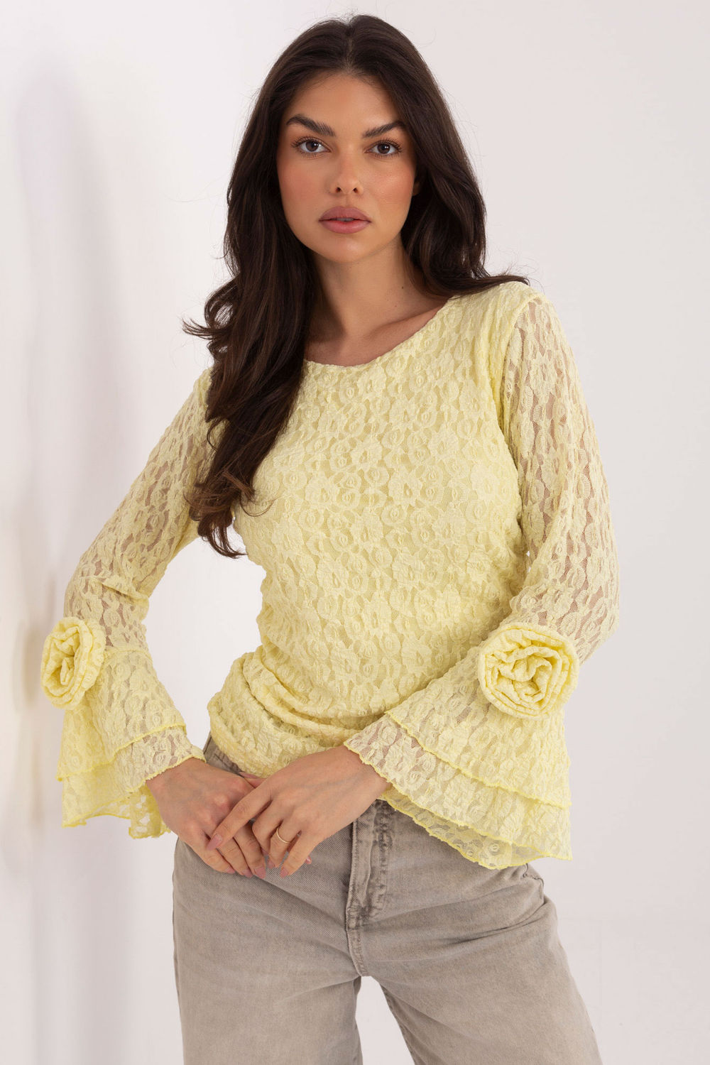 1108179 Lace blouse model 222737 Italy Moda