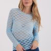 Lace blouse model 223076 Factory Price