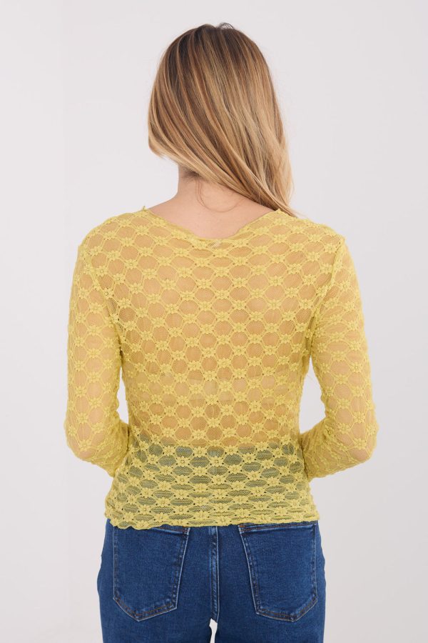 Lace blouse model 223077 Factory Price