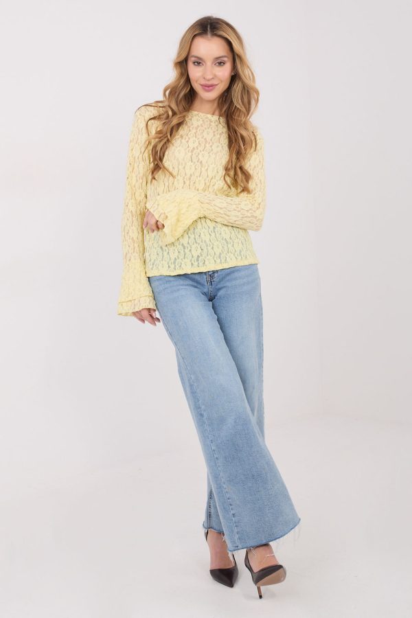 Lace blouse model 223406 Italy Moda