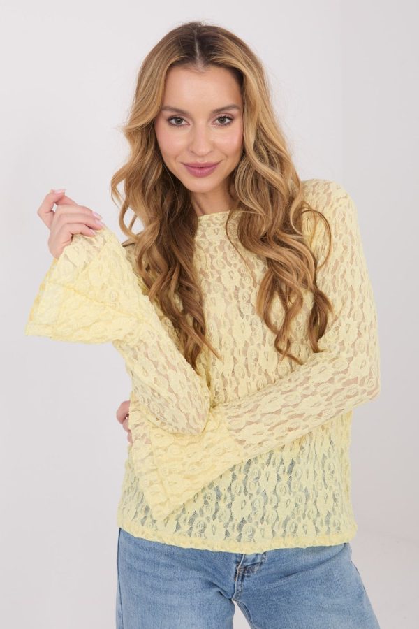 Lace blouse model 223406 Italy Moda