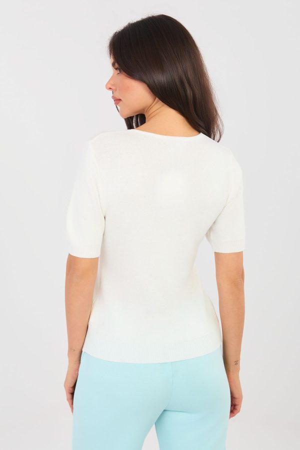 Short sleeve sweater model 224000 Factory Price
