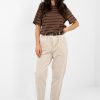1112849 corduroy trousers model 224053 Italy Moda