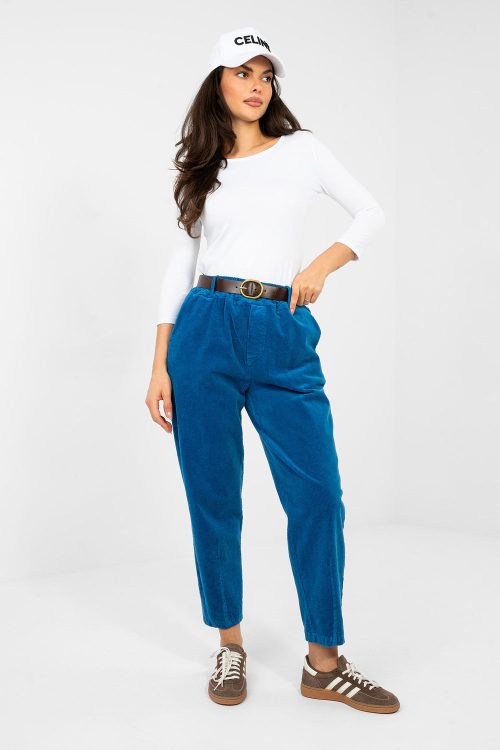 1112865 corduroy trousers model 224058 Italy Moda