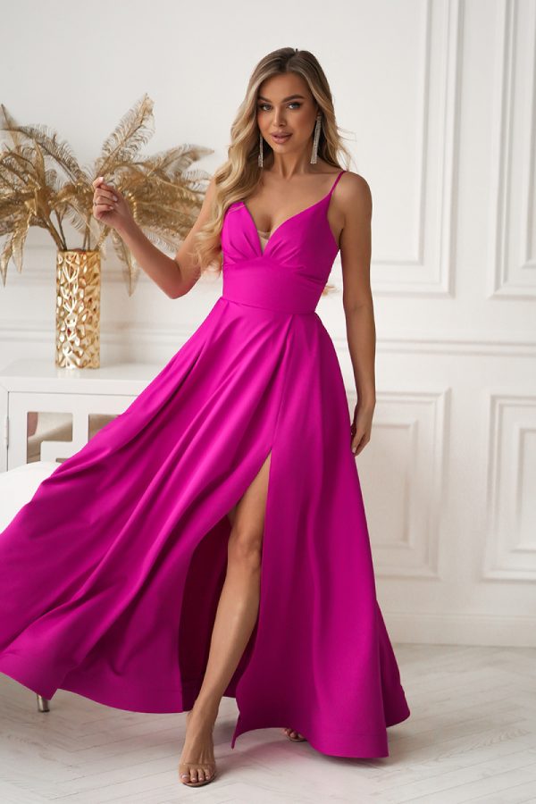 Long dress model 224295 Bicotone