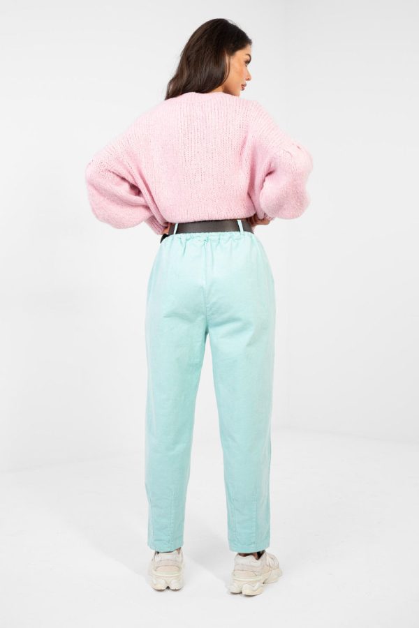 corduroy trousers model 224385 Italy Moda