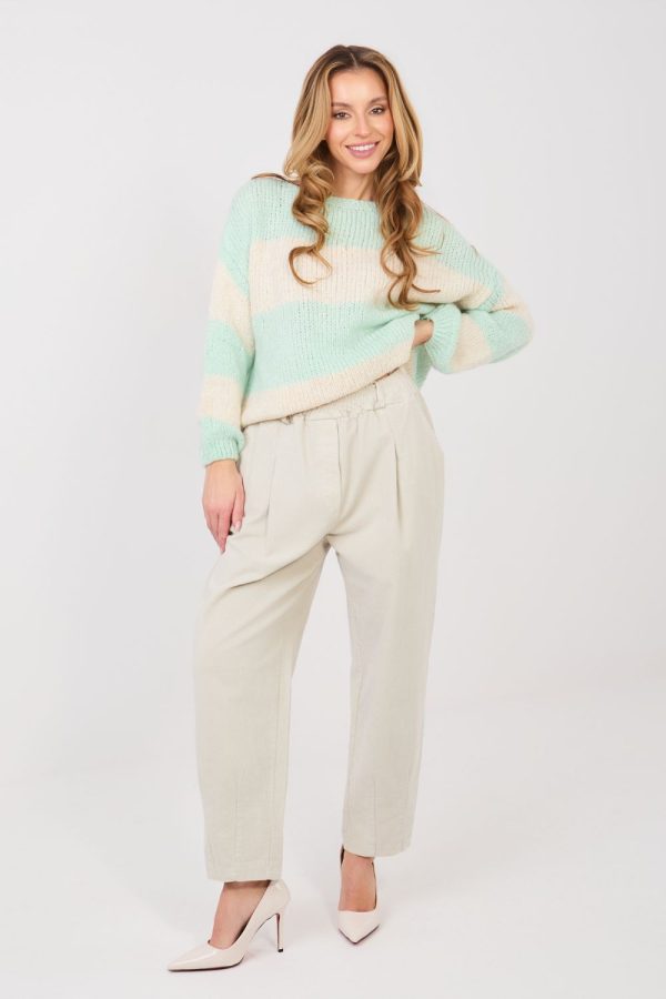corduroy trousers model 224386 Italy Moda