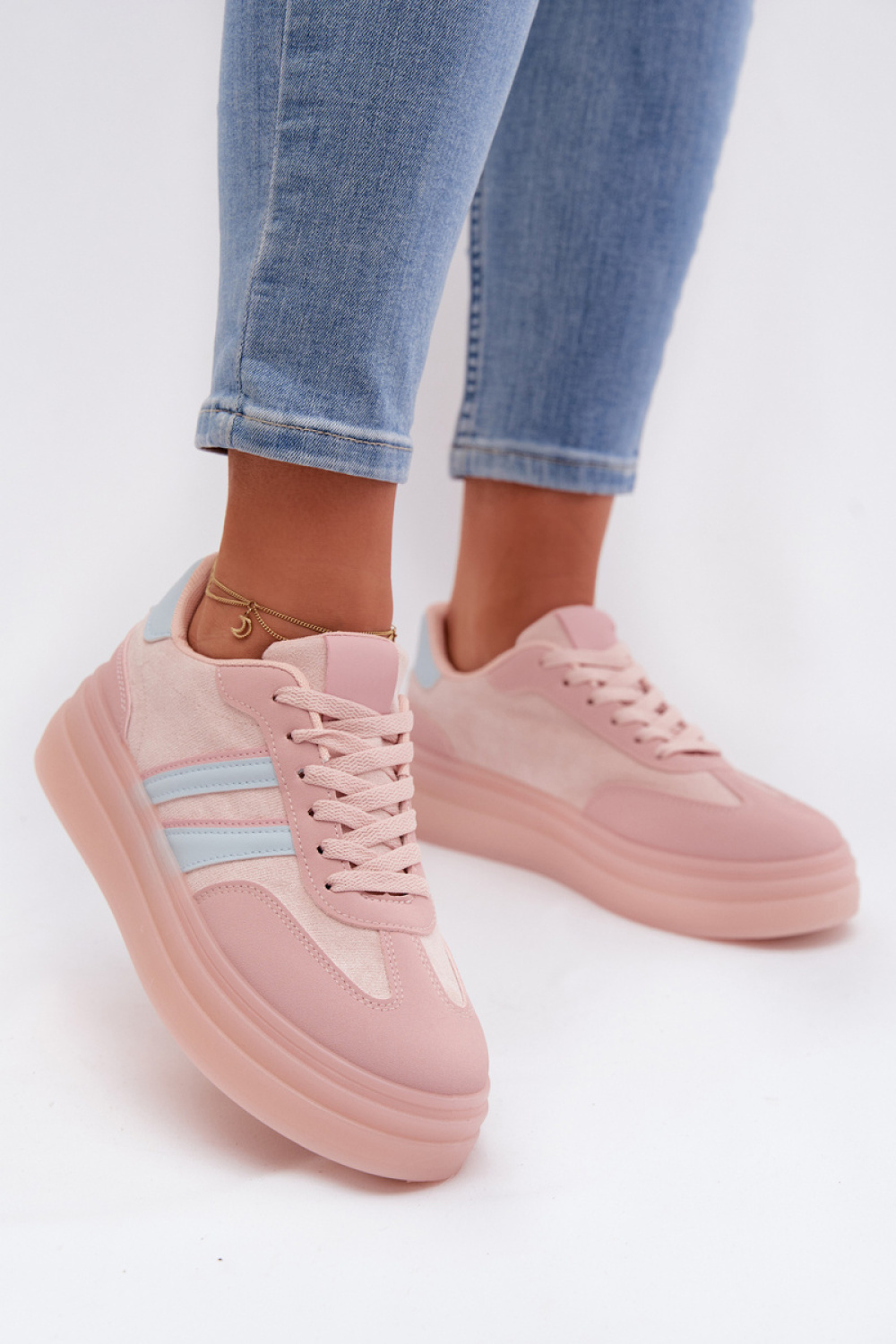 1114044 Platform sneakers model 224407 Step in style