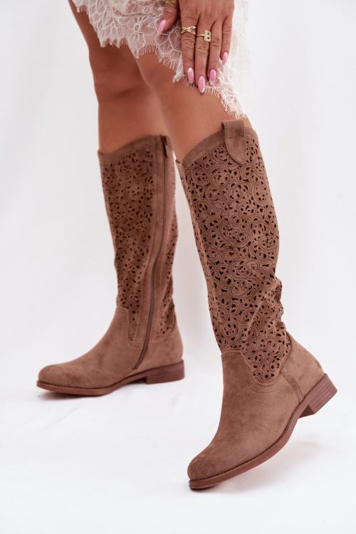 1114130 Open-work Boots model 224442 Step in style