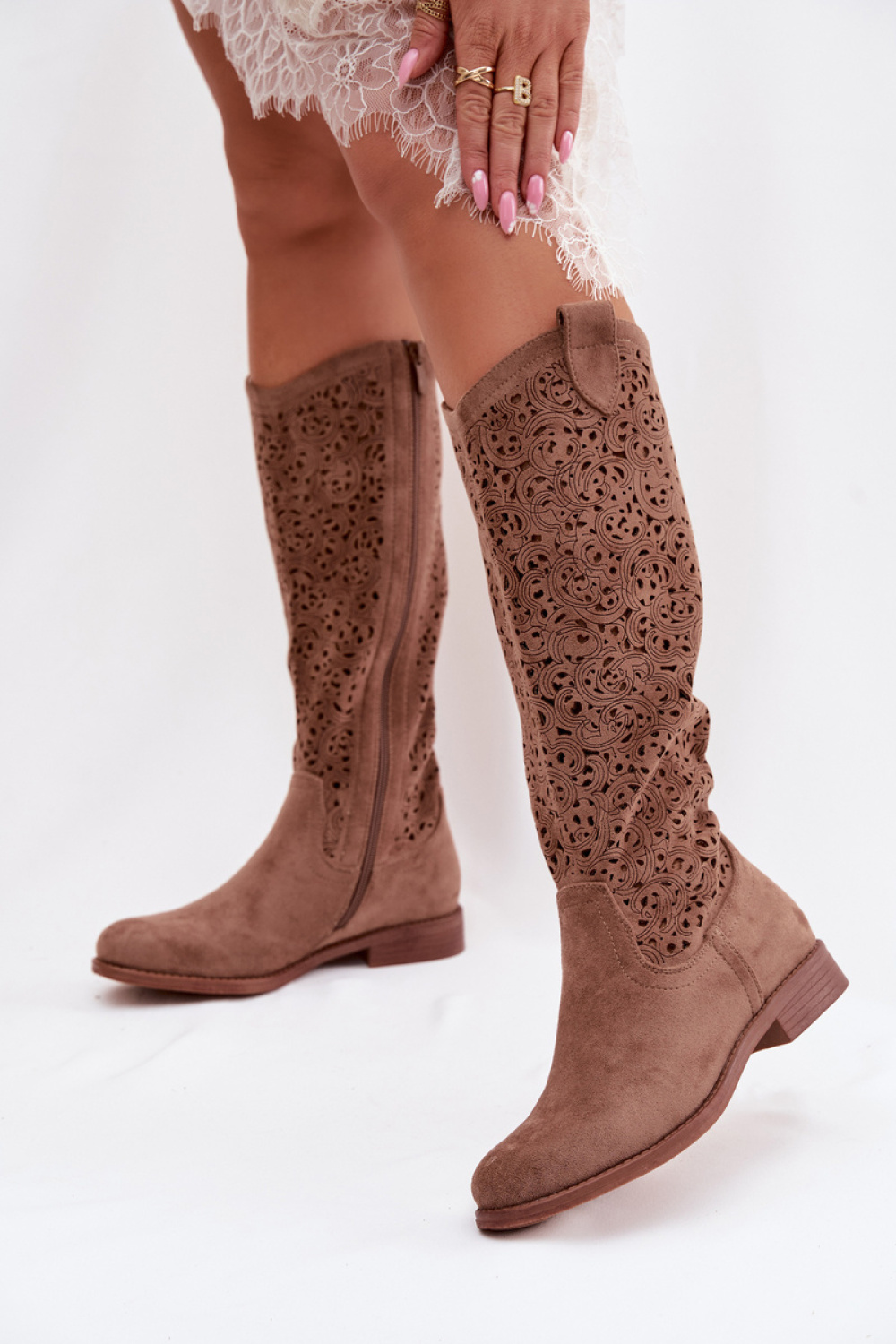 1114130 Open-work Boots model 224442 Step in style