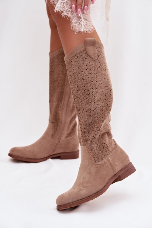 1114133 Open-work Boots model 224443 Step in style