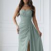 Long dress model 224634 Bicotone