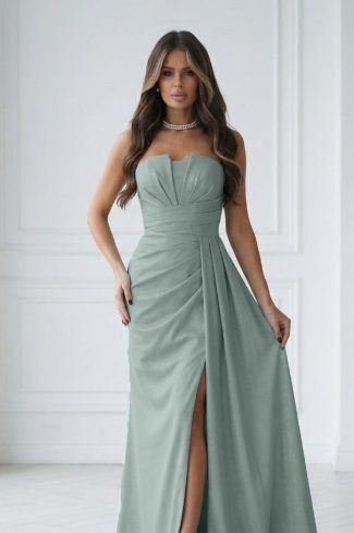 1114792 Long dress model 224634 Bicotone