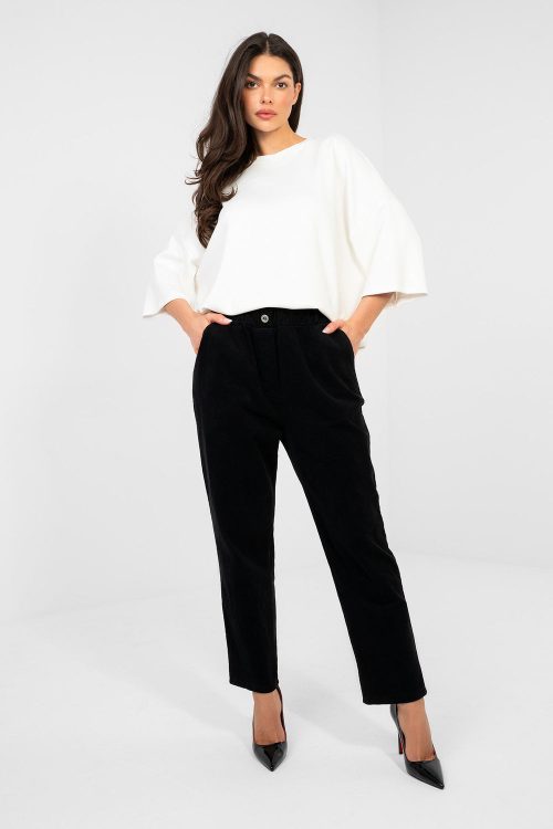 1115453 corduroy trousers model 224841 Italy Moda