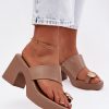 Heeled sandals model 225377 Step in style
