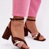1120258 Heel sandals model 226335 Step in style