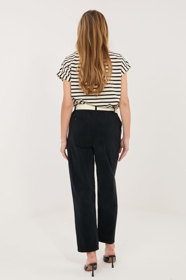corduroy trousers model 226456 Italy Moda