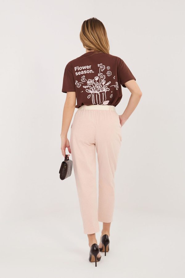 corduroy trousers model 226479 Italy Moda